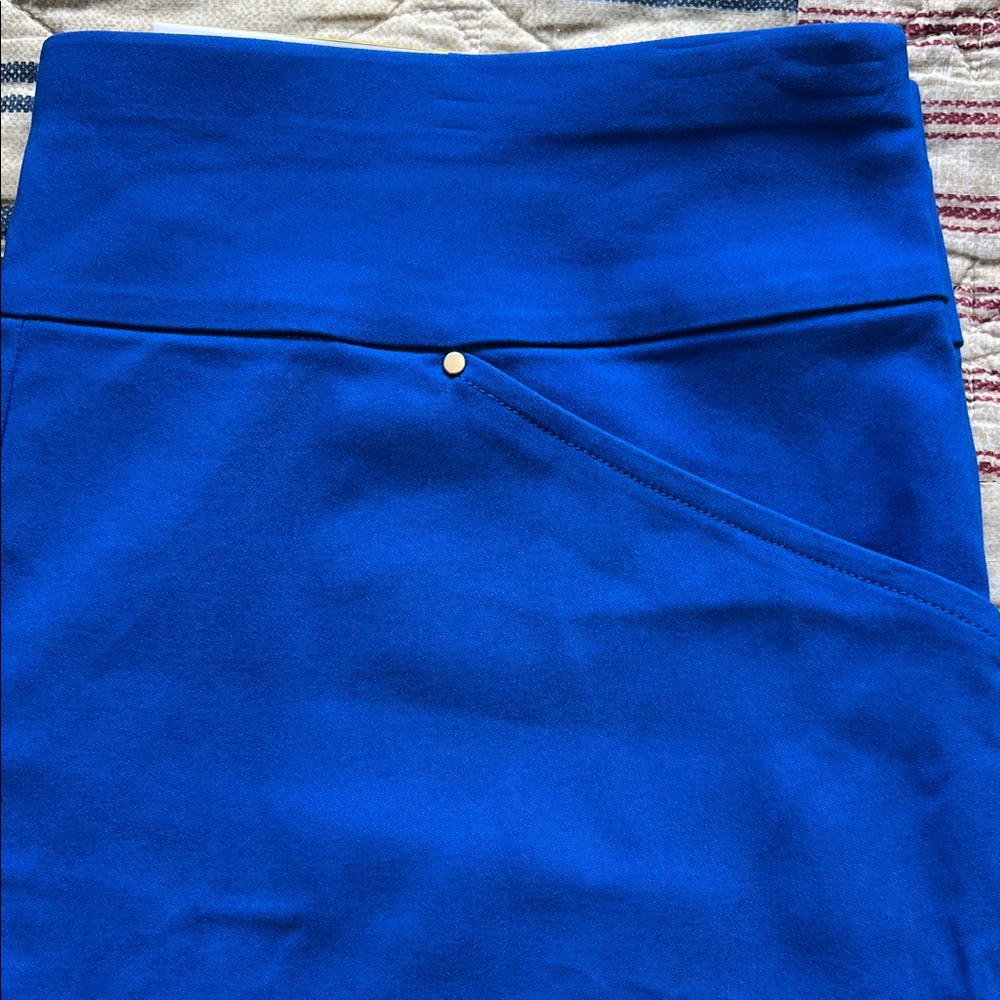 NWT I.N.C. Size 14 Women's Cobalt Blue Shorts - Picture 3 of 6
